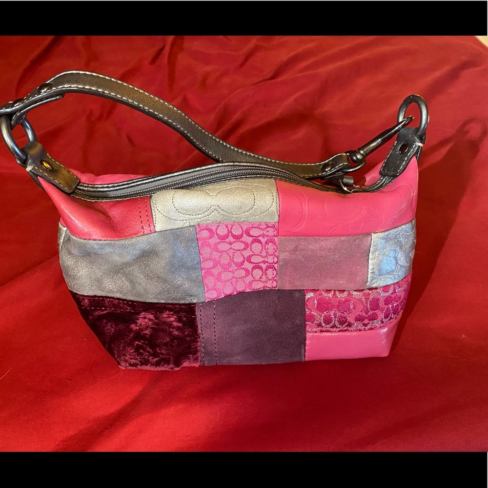 Pink Coach Handbag
